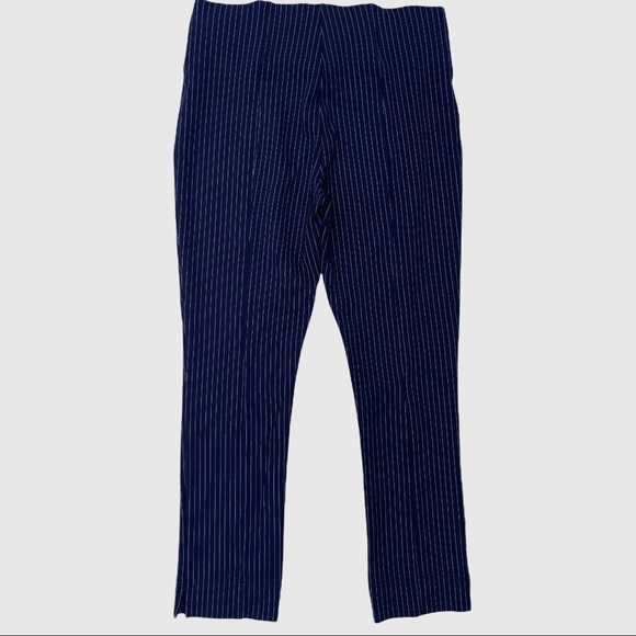 Nygard Slims Ankle Pants Blue Pinstripe Size Large - Picture 5 of 6